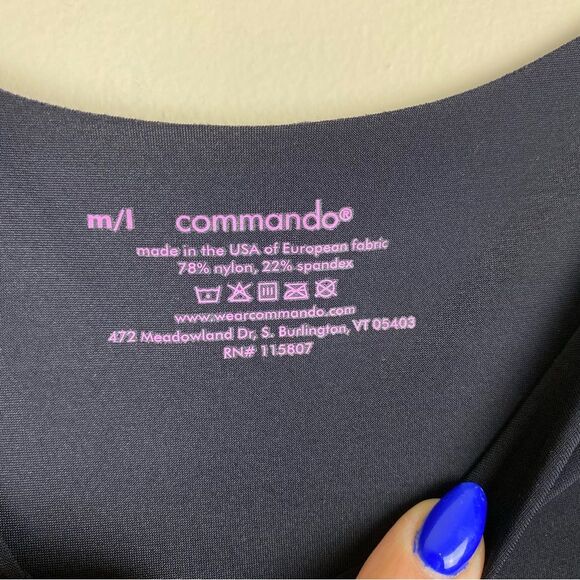 Commando underdress shape wear base layer size M/L - Picture 2 of 3